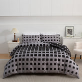 ORYX HOME Cotton Duvet Cover Set – Ultra Soft Reversible Bedding Set with Zipper Closure, Hypoallergenic & OEKO-TEX Certified