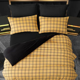 Super King Reversible Duvet Cover Set – Soft Microfiber Bedding with Pillowcases