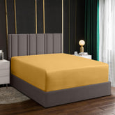ORYX HOME Cotton Fitted Bed Sheet – Ultra Soft Deep Pocket Sheet with Elastic Fit, Breathable, Hypoallergenic & OEKO-TEX Certified