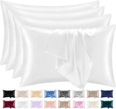 ORYX HOME Satin Pillowcases Set – Ultra Smooth Silk-Like Pillow Covers with Envelope Closure, Hair & Skin Friendly, OEKO-TEX Certified