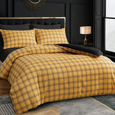 ORYX HOME Cotton Duvet Cover Set – Ultra Soft Reversible Bedding Set with Zipper Closure, Breathable, Hypoallergenic & OEKO-TEX Certified