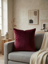 Set of 4 Premium Velvet Cushion Covers | Soft Decorative Throw