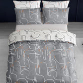 King Size Duvet Cover Set | Premium Microfiber | 3-Piece Reversible Bedding