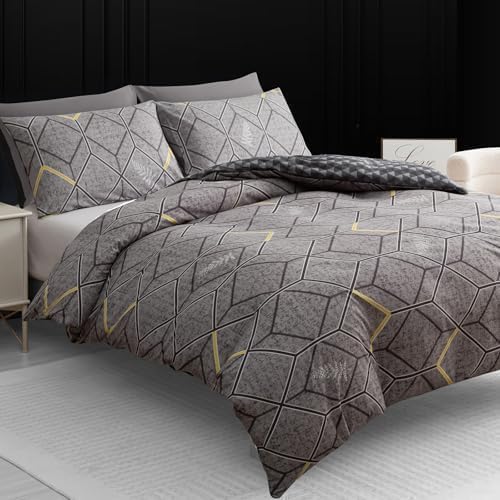 ORYX HOME Duvet Cover Set – Ultra Soft Reversible Bedding Set with Zipper Closure, Hypoallergenic & OEKO-TEX Certified