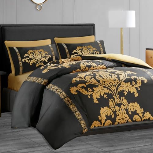 ORYX HOME Double Duvet Cover Set – Ultra Soft Reversible Bedding Set with Zipper Closure, Hypoallergenic & OEKO-TEX Certified