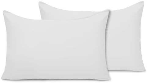 ORYX HOME Cotton Brushed Pillowcases Set – Ultra Soft Pillow Covers with Envelope Closure, Breathable, Hypoallergenic & OEKO-TEX Certified
