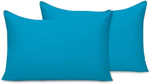 ORYX HOME Cotton Brushed Pillowcases Set – Ultra Soft Pillow Covers with Envelope Closure, Breathable, Hypoallergenic & OEKO-TEX Certified