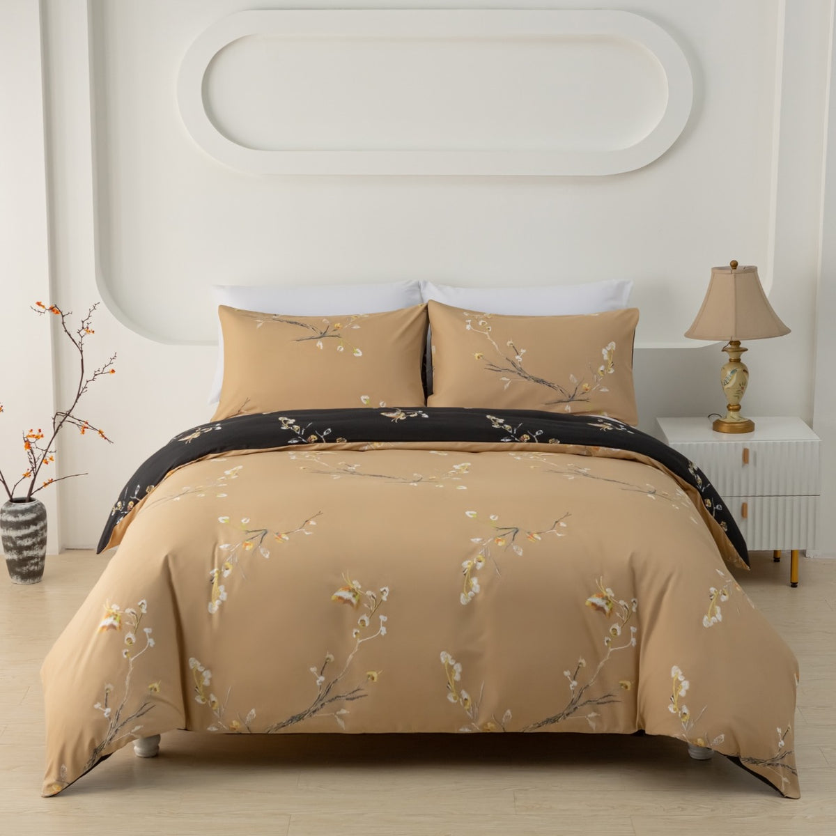 ORYX HOME Duvet Cover Set – Ultra Soft Reversible Bedding Set with Zipper Closure, Hypoallergenic & OEKO-TEX Certified